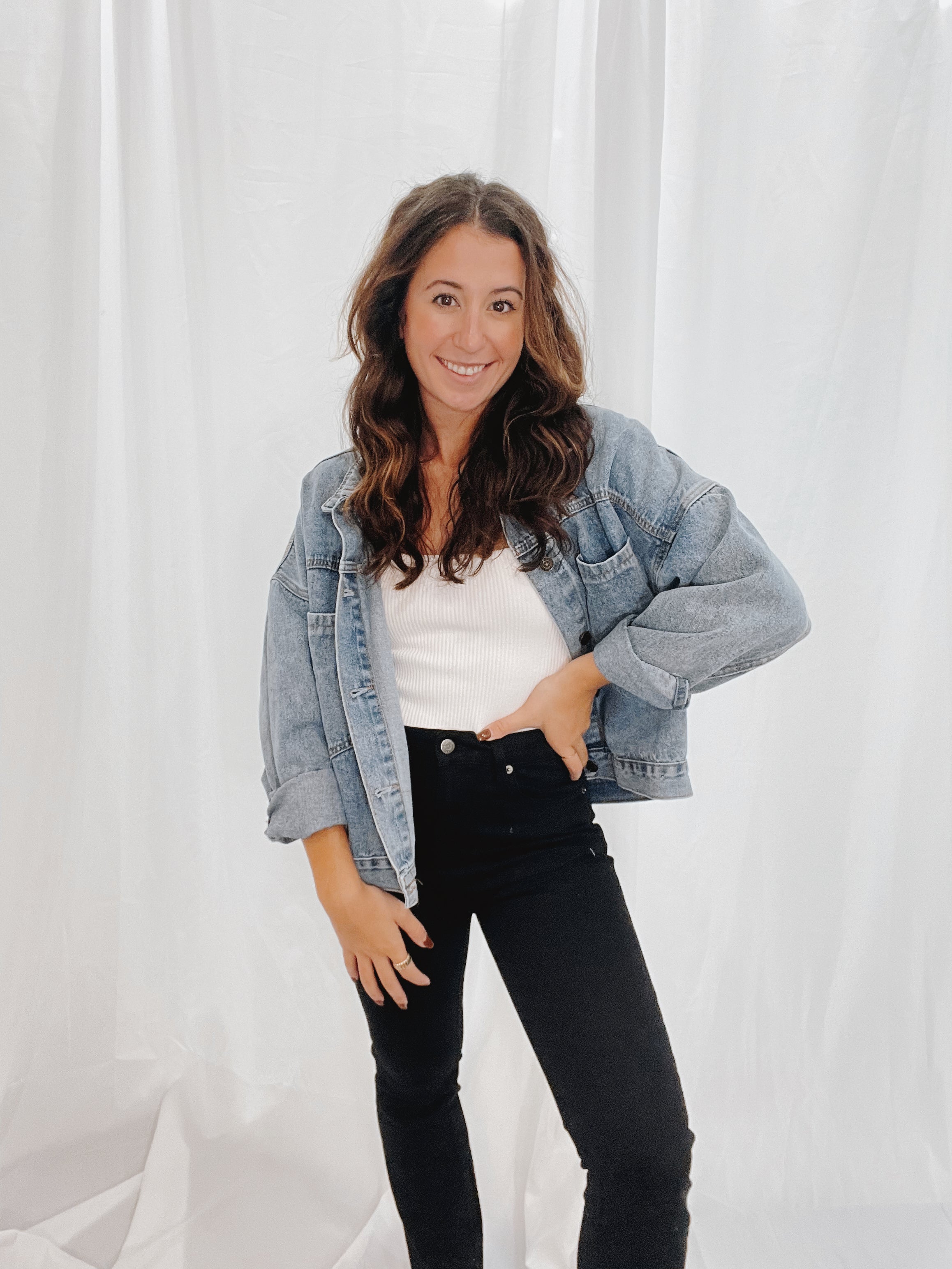 One Where She Gets MARRIED Denim Jacket
