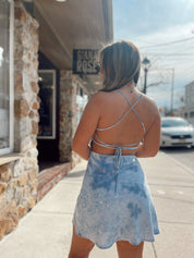 Tori Tie Dye Mini Blue