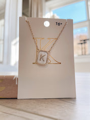 Initial Charm Necklace