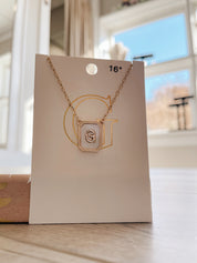 Initial Charm Necklace