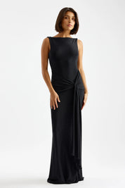 NAHLA DRESS - BLACK