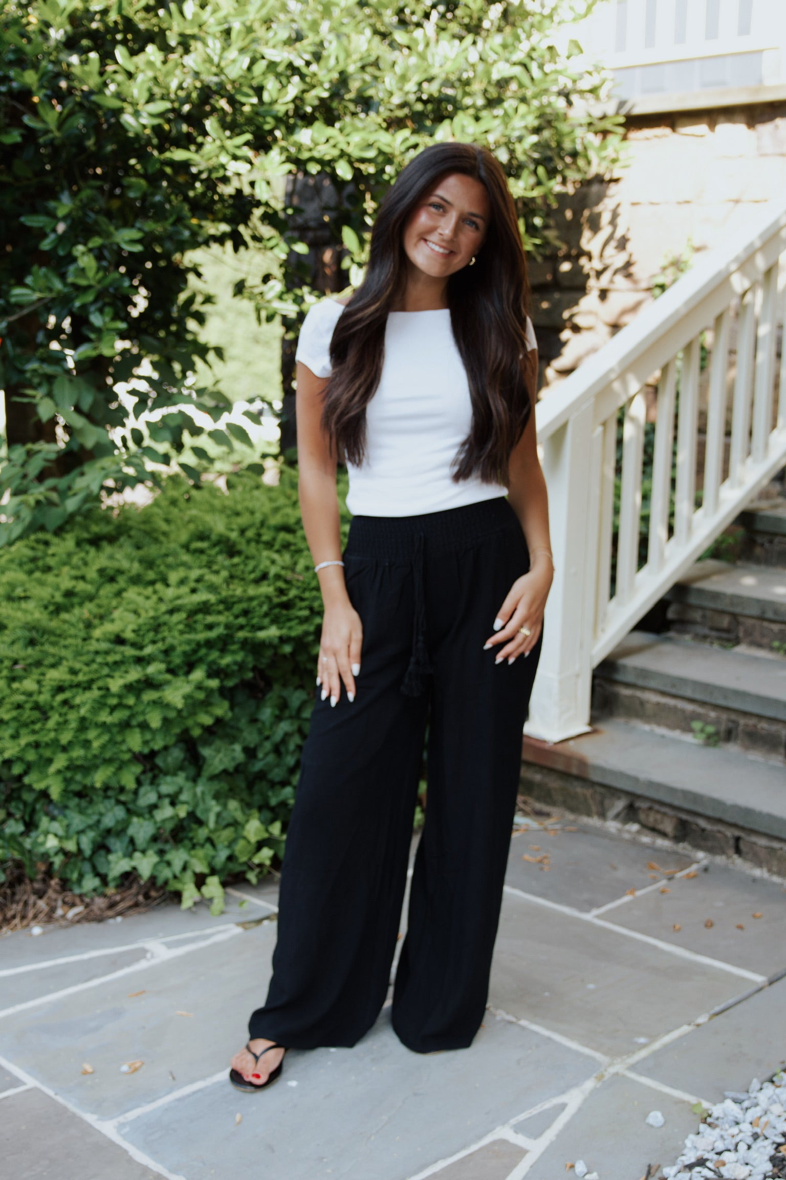Easy Breezy Linen Pants Black