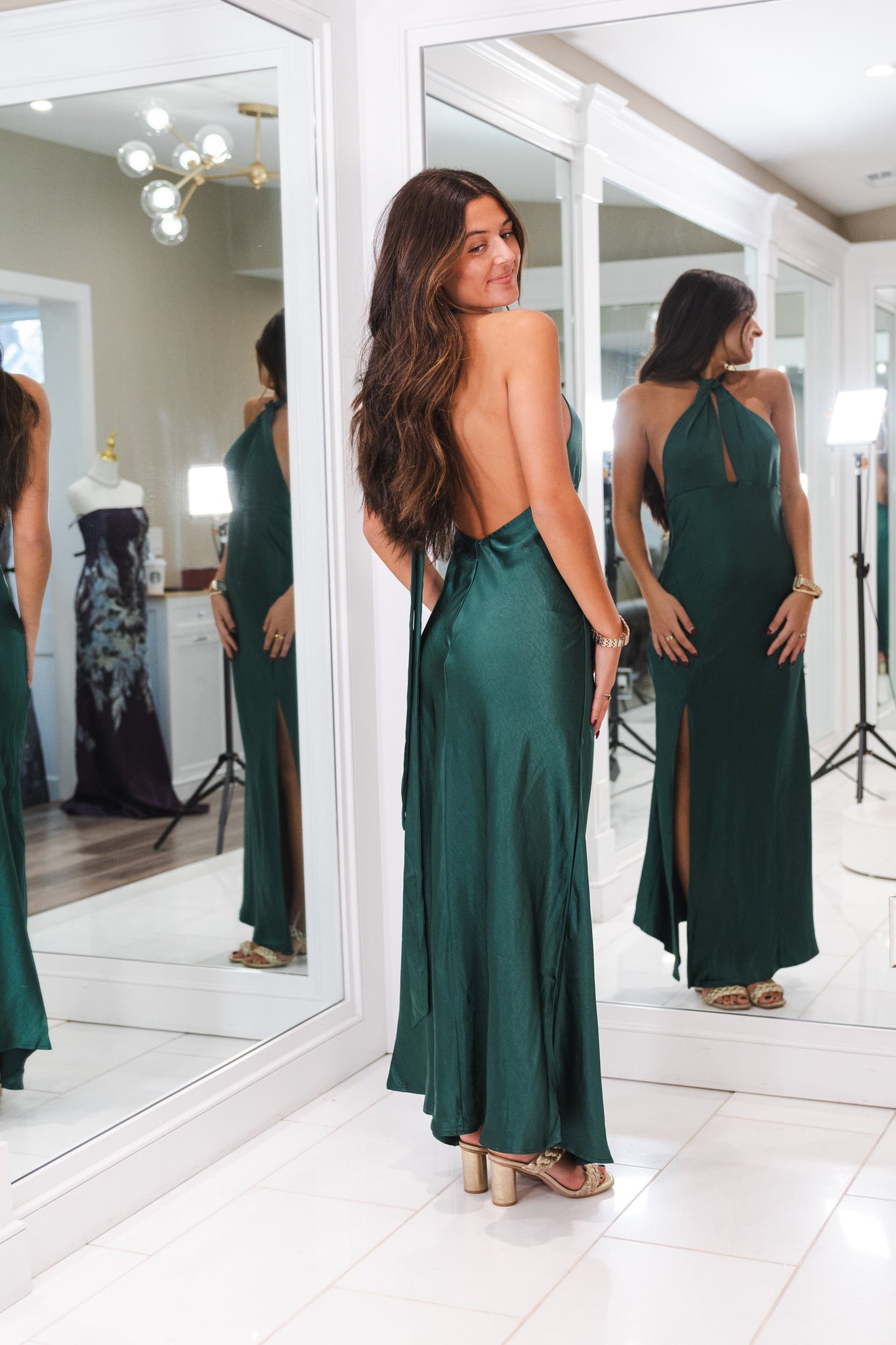 Share This Dance Maxi Forest Green M Share This Dance Maxi Forest Green M