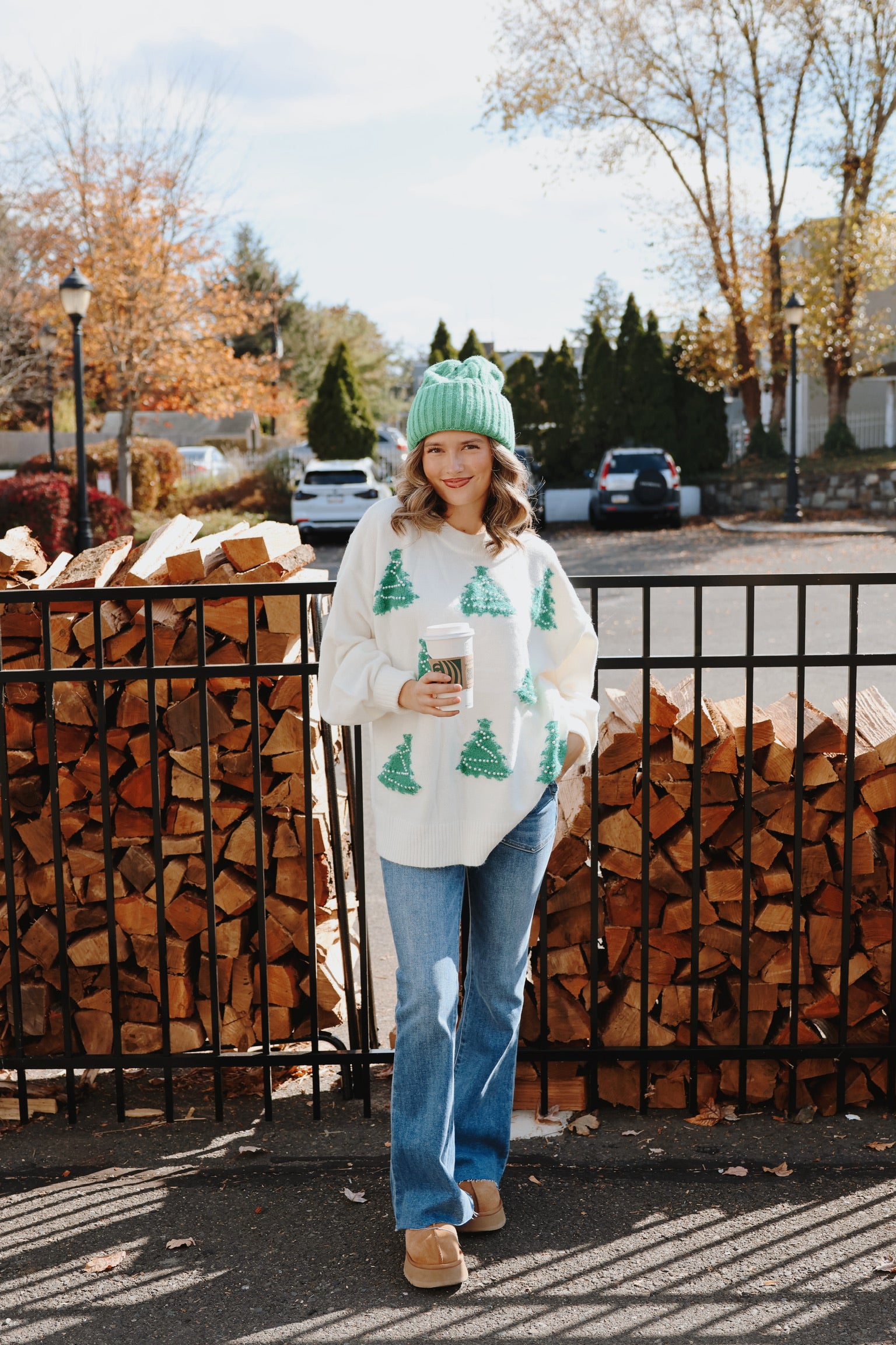 Pine & Pearl Sweater