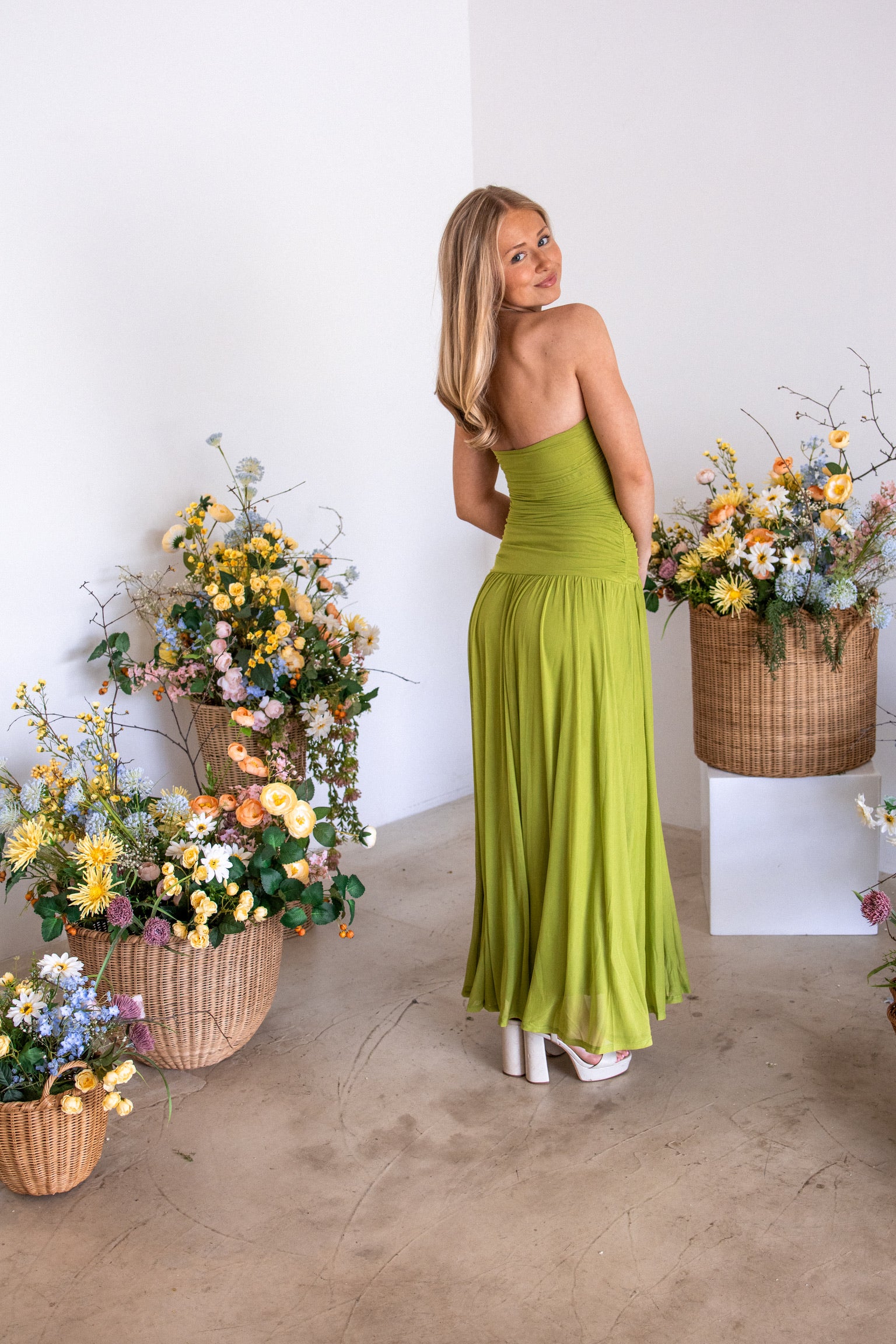 Beverly Dress | Peridot