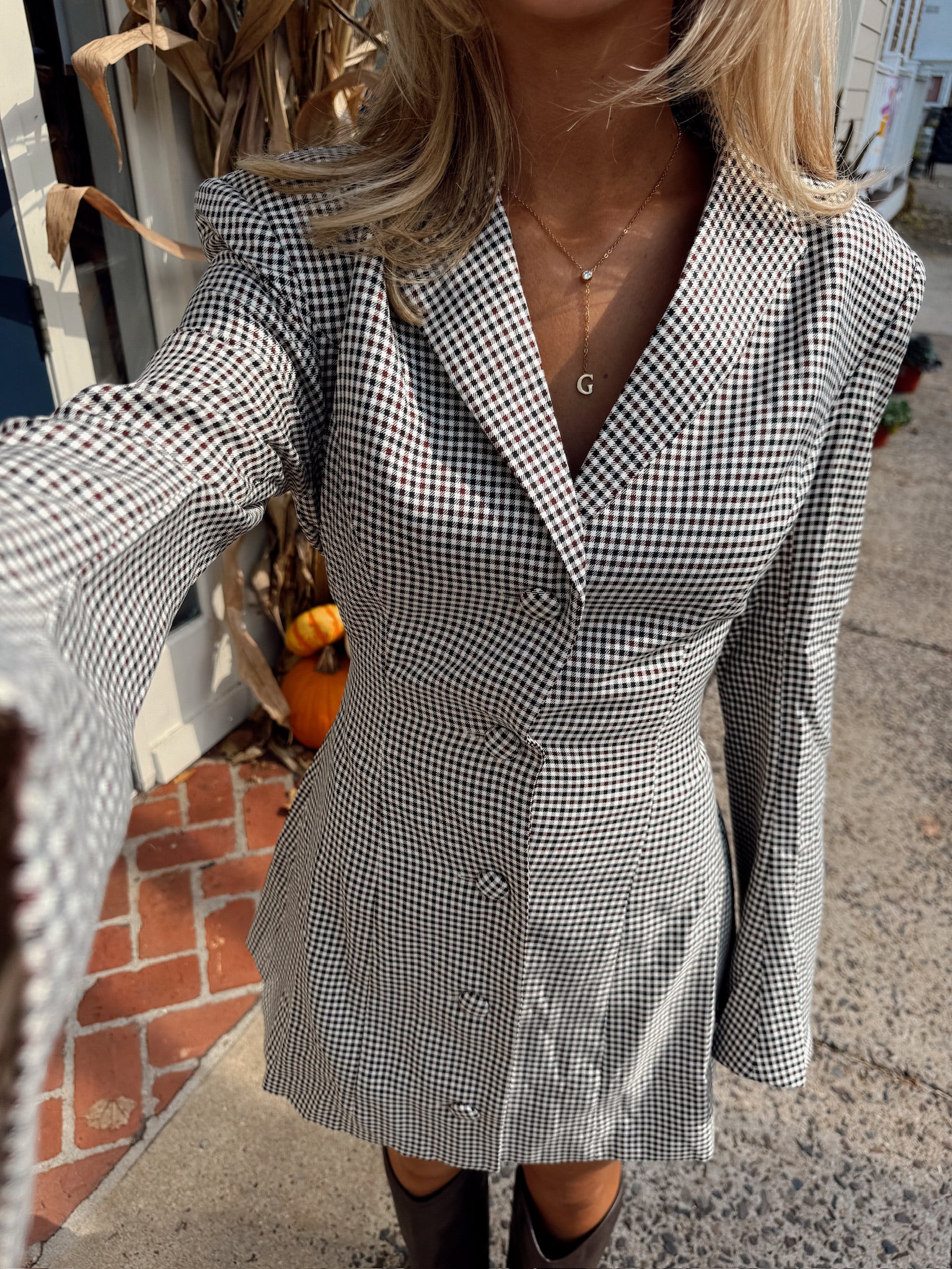 Business as Usual Blazer Dress