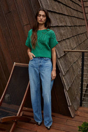 Wisteria Sweater Dark Green