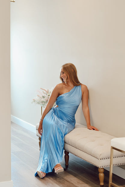Picture Perfect Maxi Dusty Blue