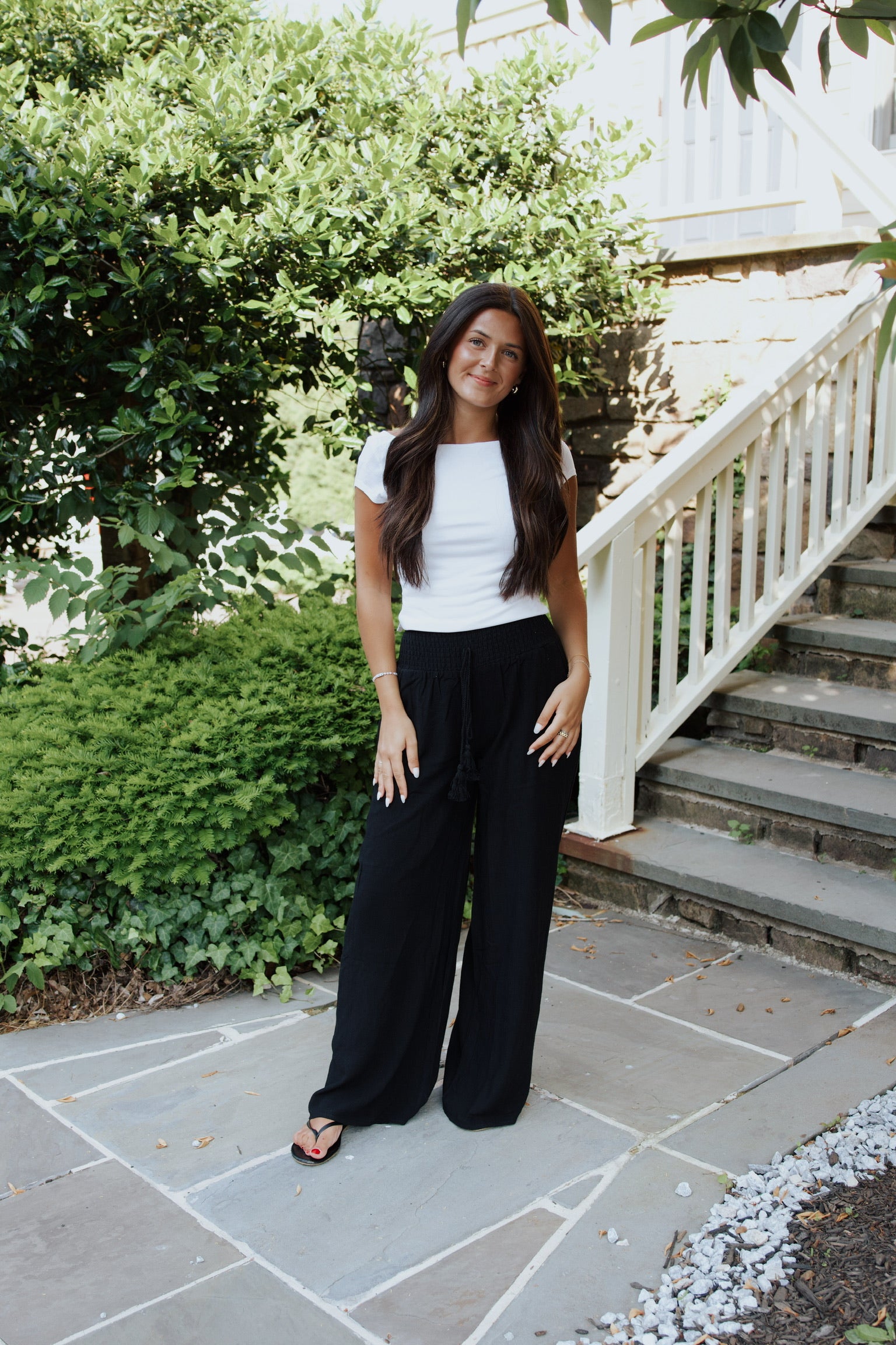 Easy Breezy Linen Pants Black