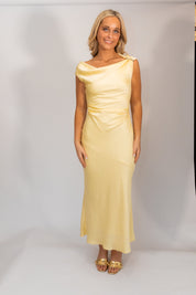 Hiedra Dress Butter | NIA