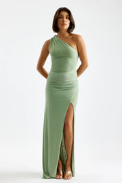 Viola Dress in Sage