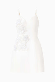 Stella Tulip Mini Dress in White by Elliatt