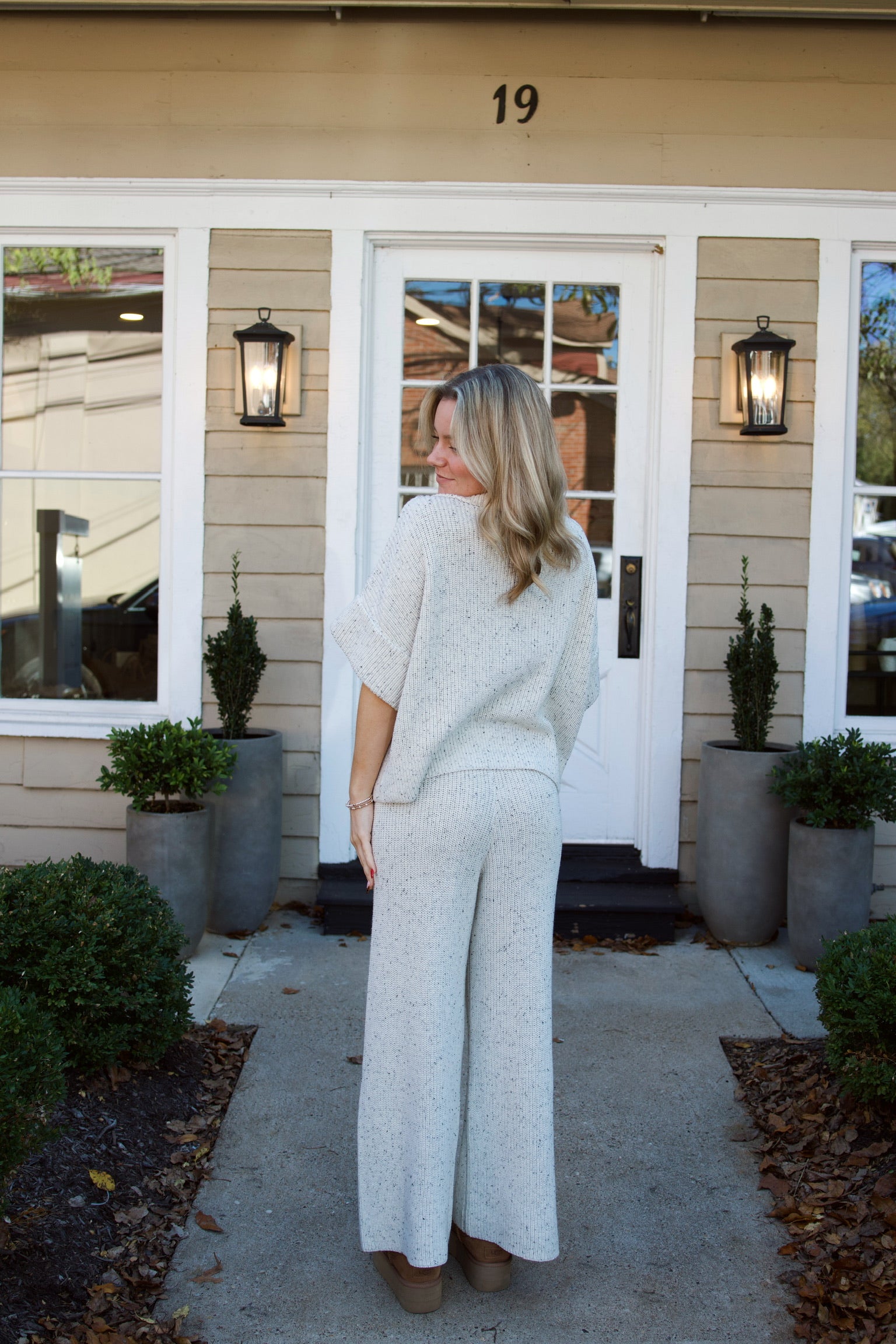 Salt and Pepper Sweater Set