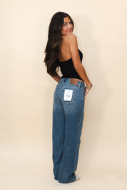 Logan Medium Wash Super Soft Dad Jean 32"