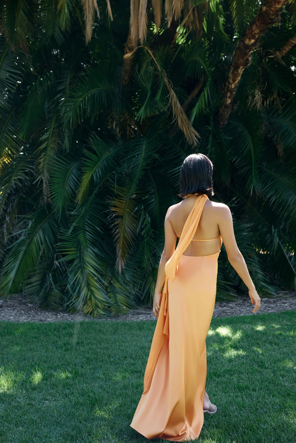 MONA DRESS - ORANGE