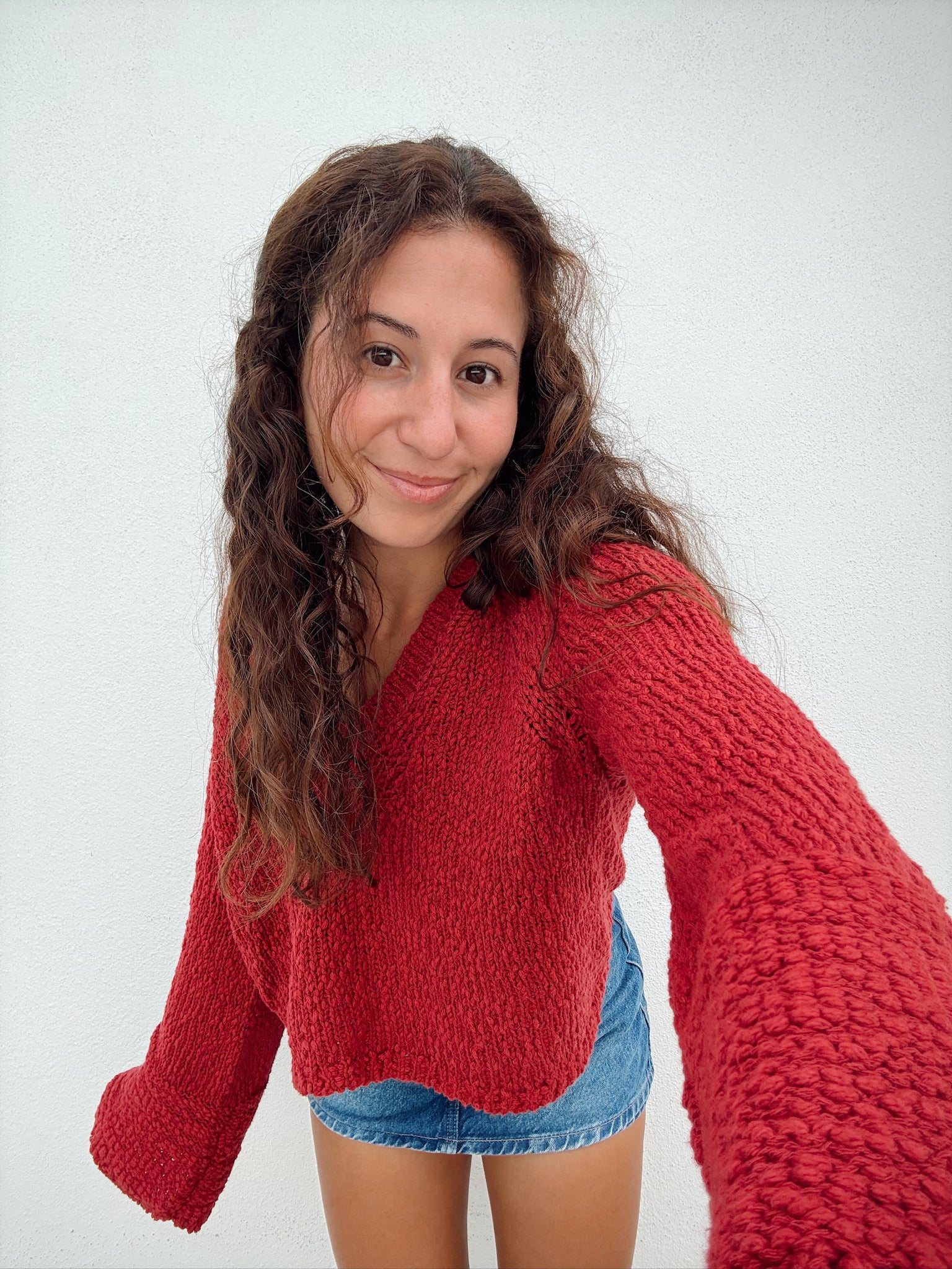 Heartland Cotton Pullover | Richest Red | Free People