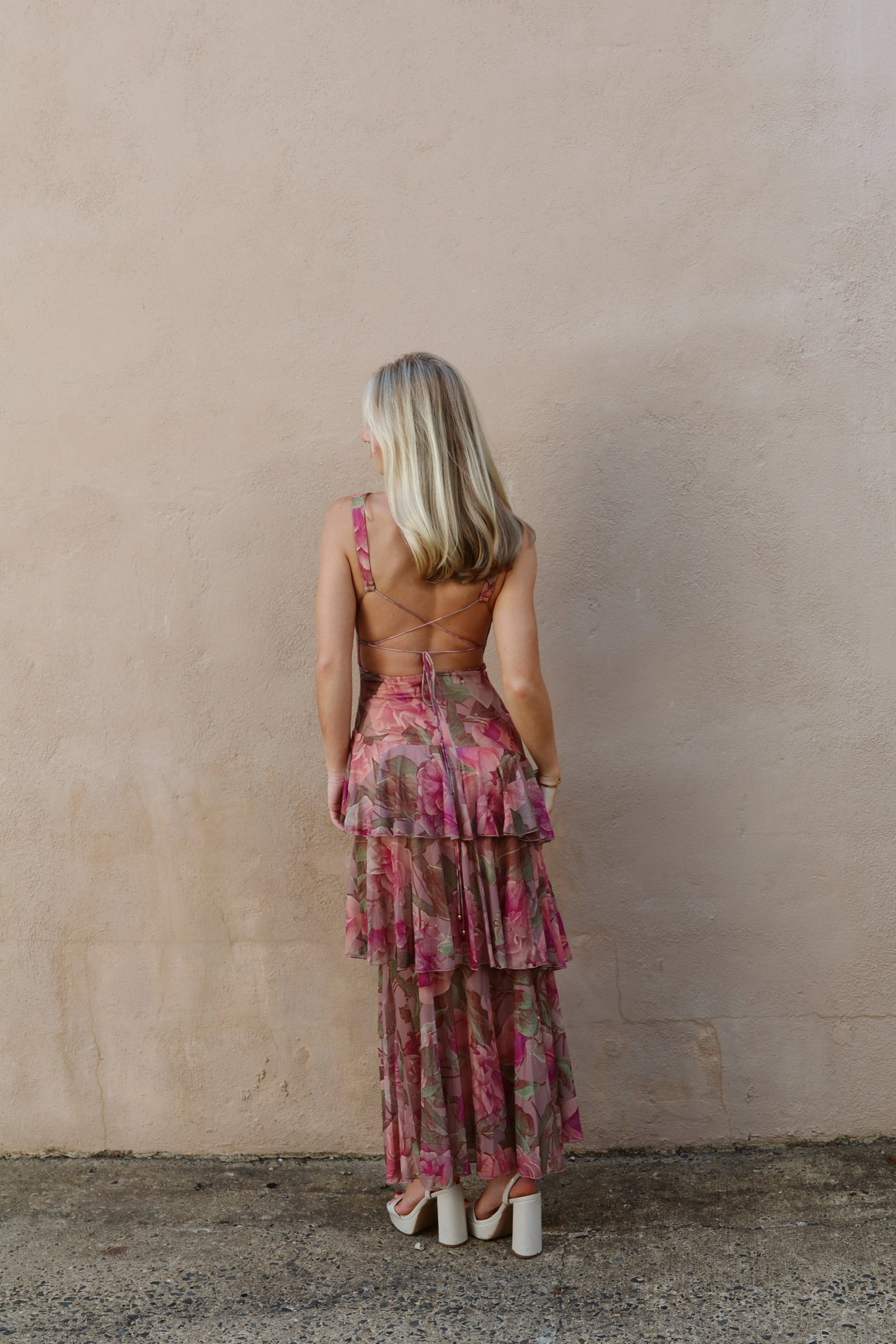 Maine Maxi Brown Floral