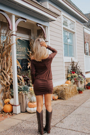 Burgos Dress | Espresso | NIA