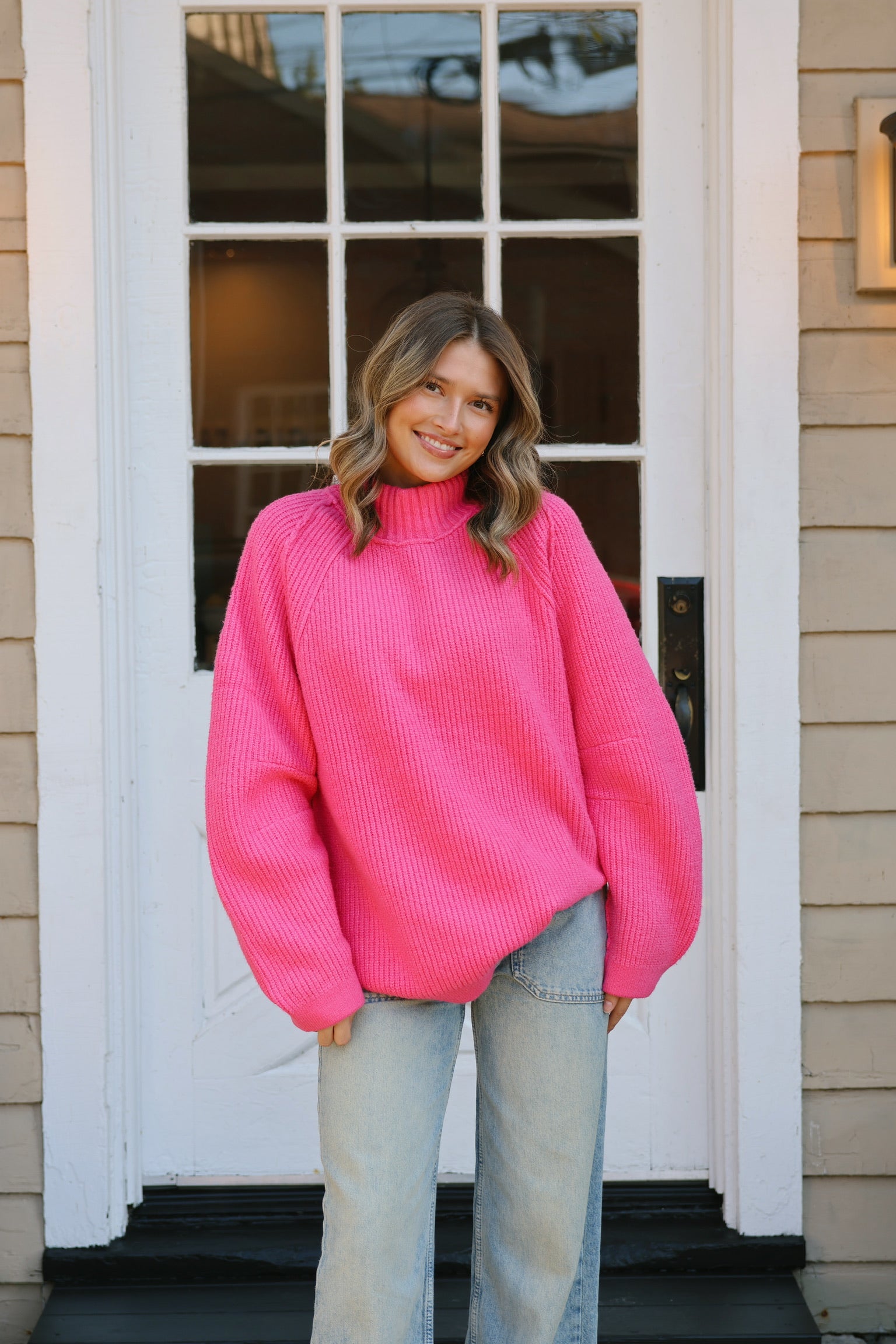 Sunbeam Sweater Hot Pink FP