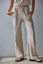 Grover Striped Set Mocha Cream