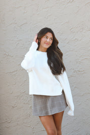 Spring Street Pullover Optic White