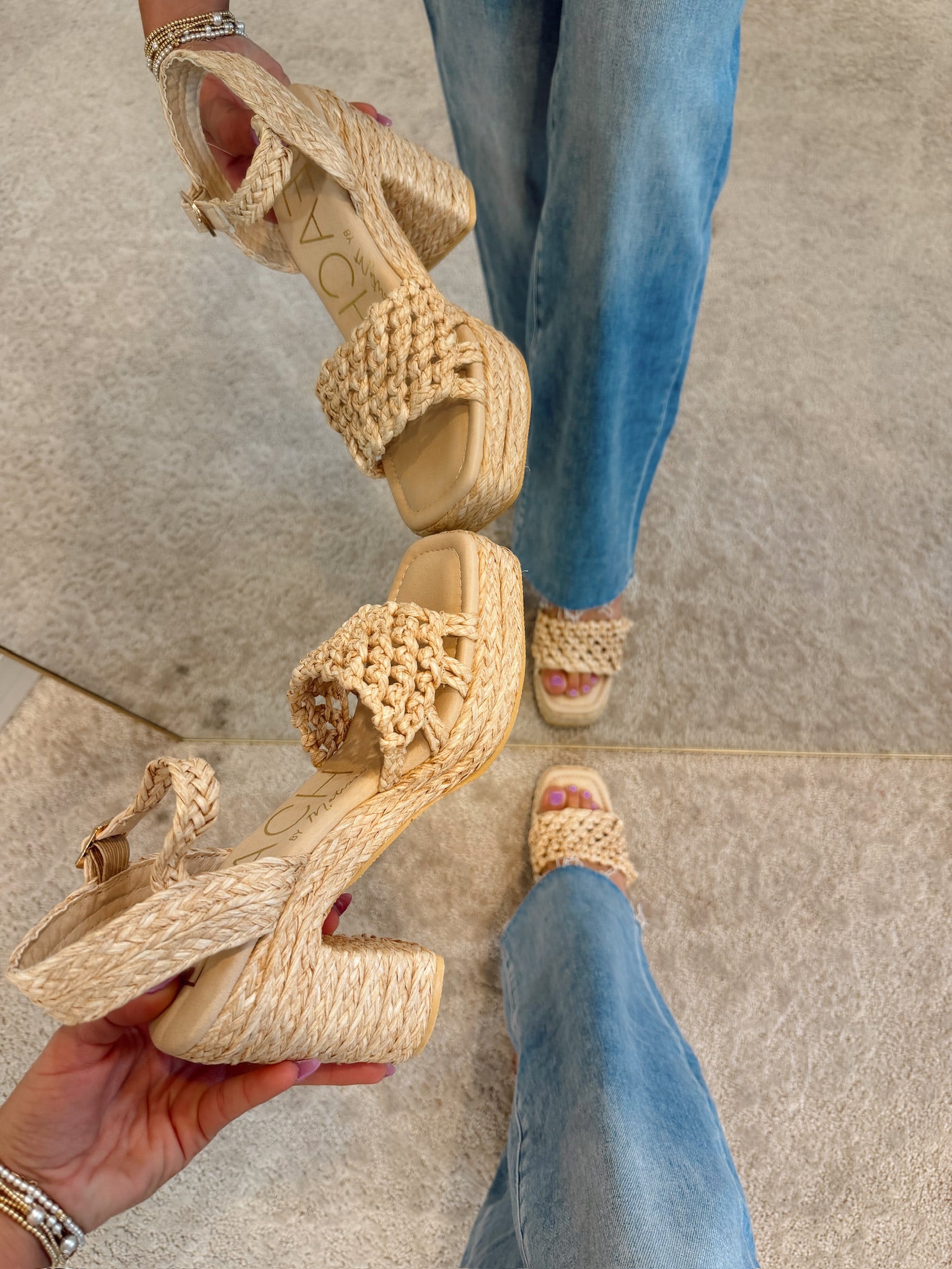 Riviera Heel Natural