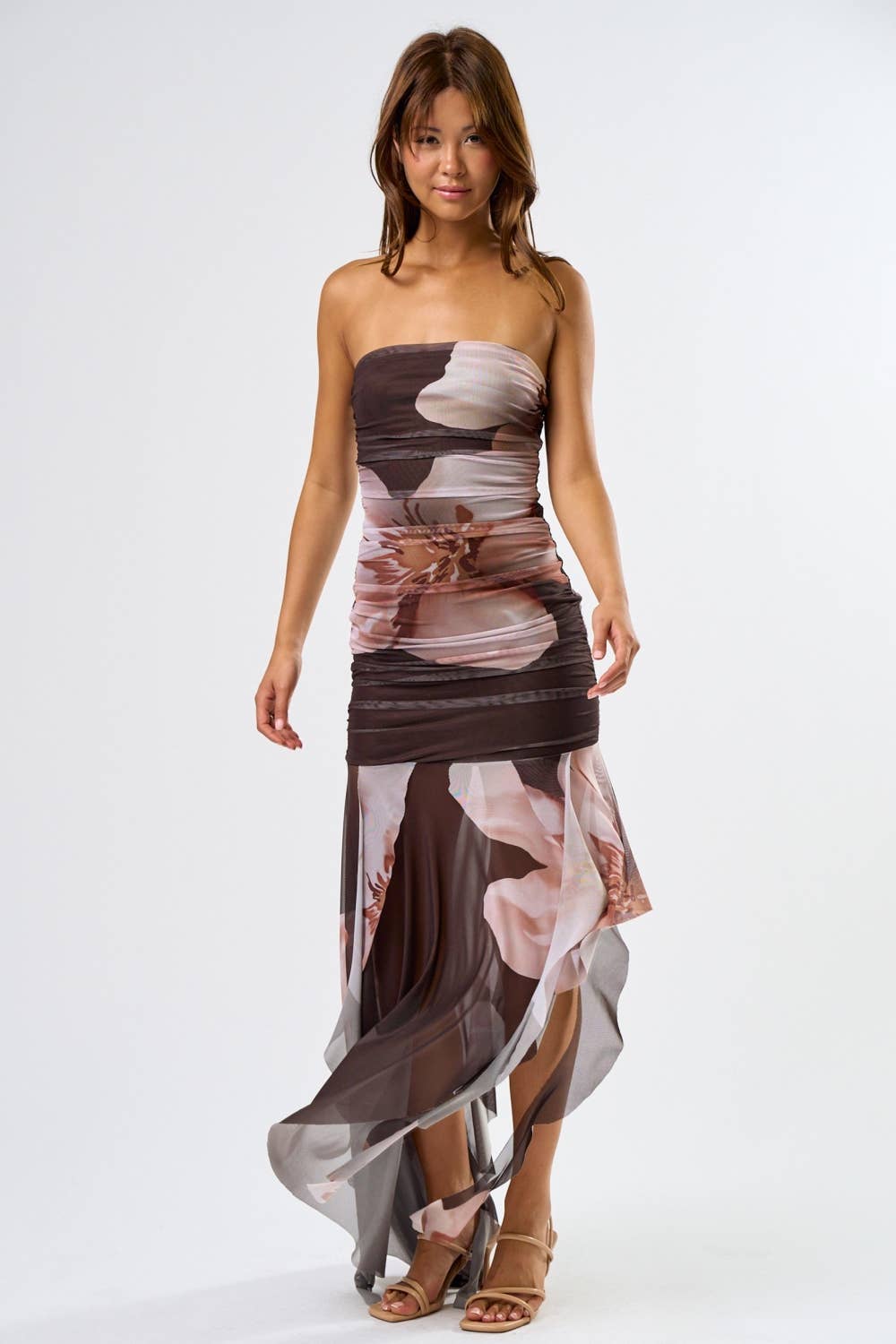 Found You Here Mesh Maxi