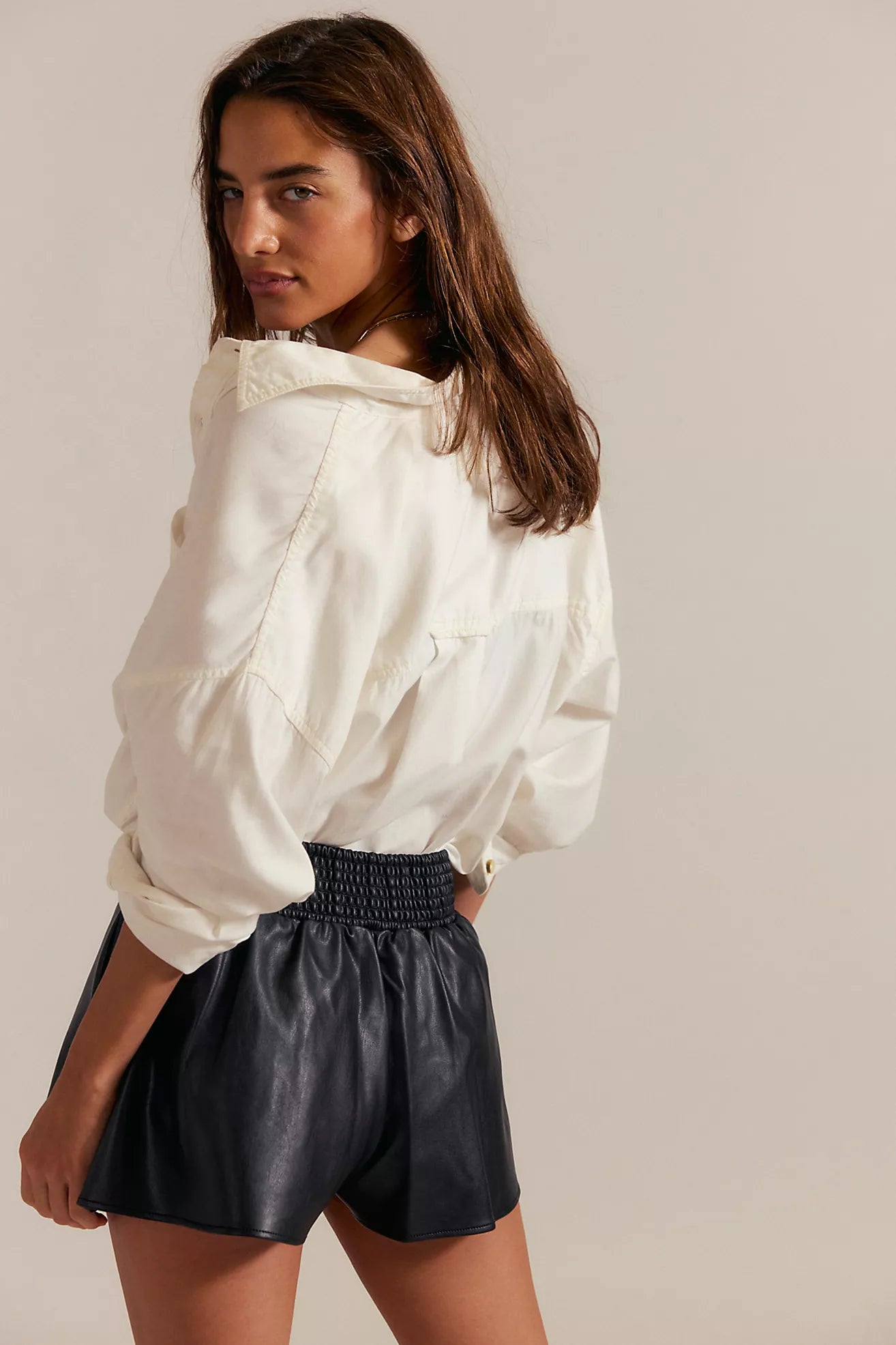 Paradise Found Vegan Skort Black
