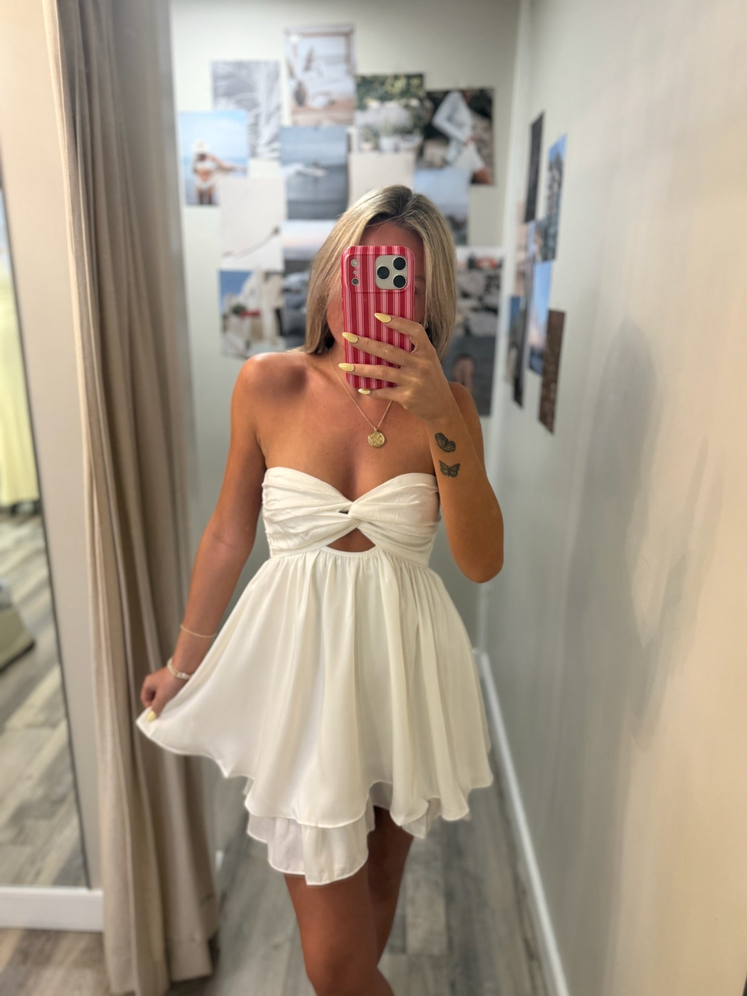 Sent Letters Mini White