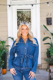 Belmont Denim Jacket Robe