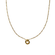 18k Gold Looped Duo Necklace