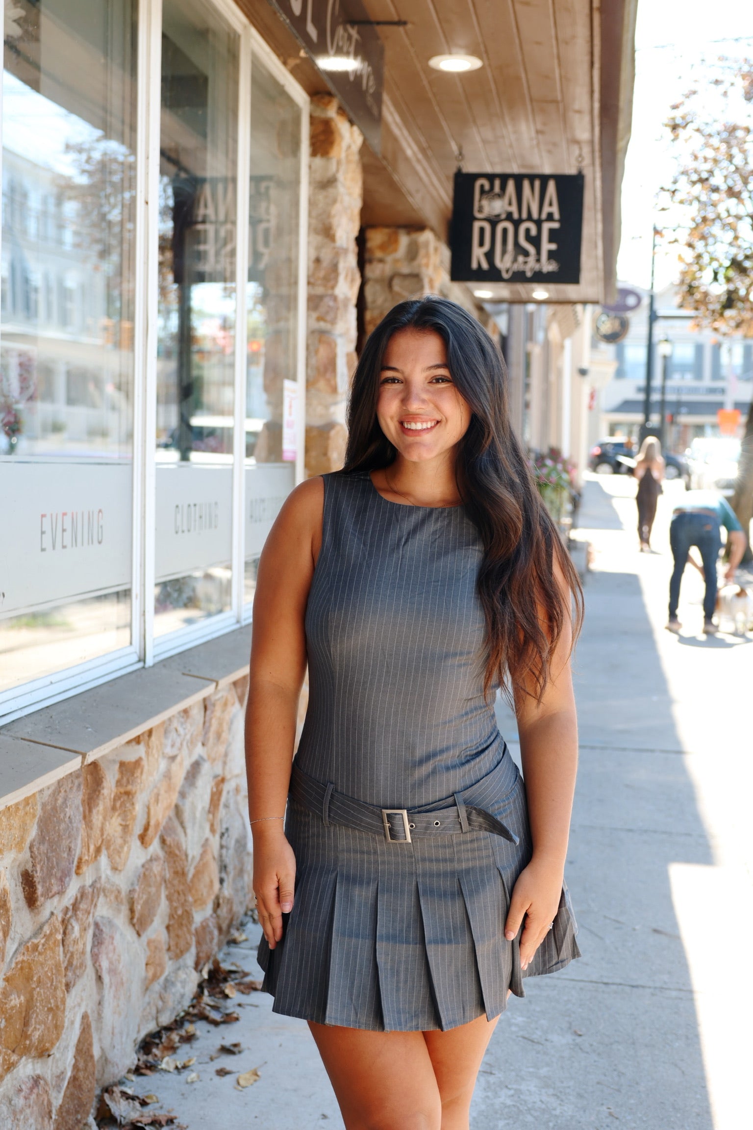 Uptown Belted Mini