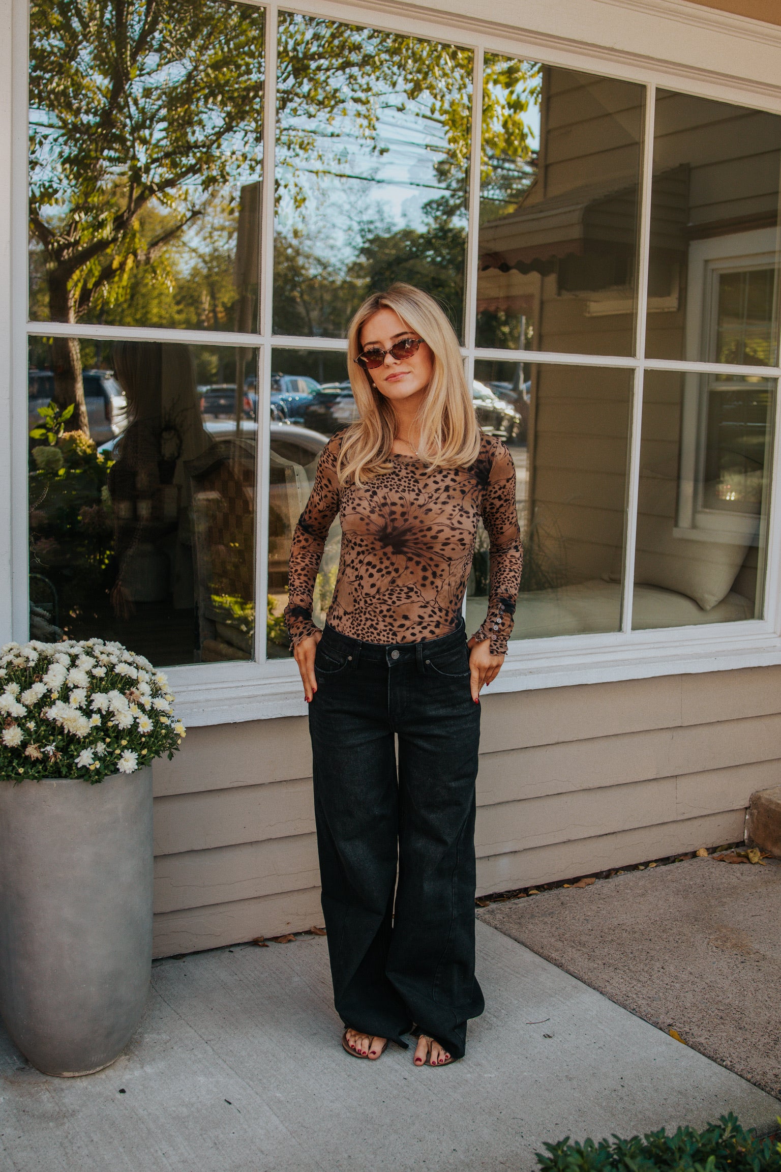 Jolie Jeans in Black | Elan