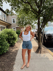Lighthouse Denim Shorts