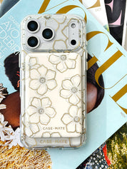 Case-Mate MagSafe Portable Charger Power Bank: Floral Gems