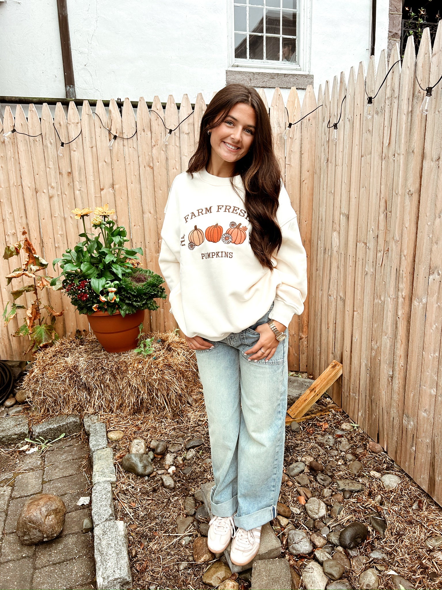 Farm Fresh Pumpkins Sweatshirt