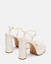 LIANDRA EMBELLISHED WHITE MESH | Steve Madden