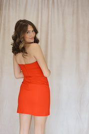 Cherie Party Dress In Red by Elliatt