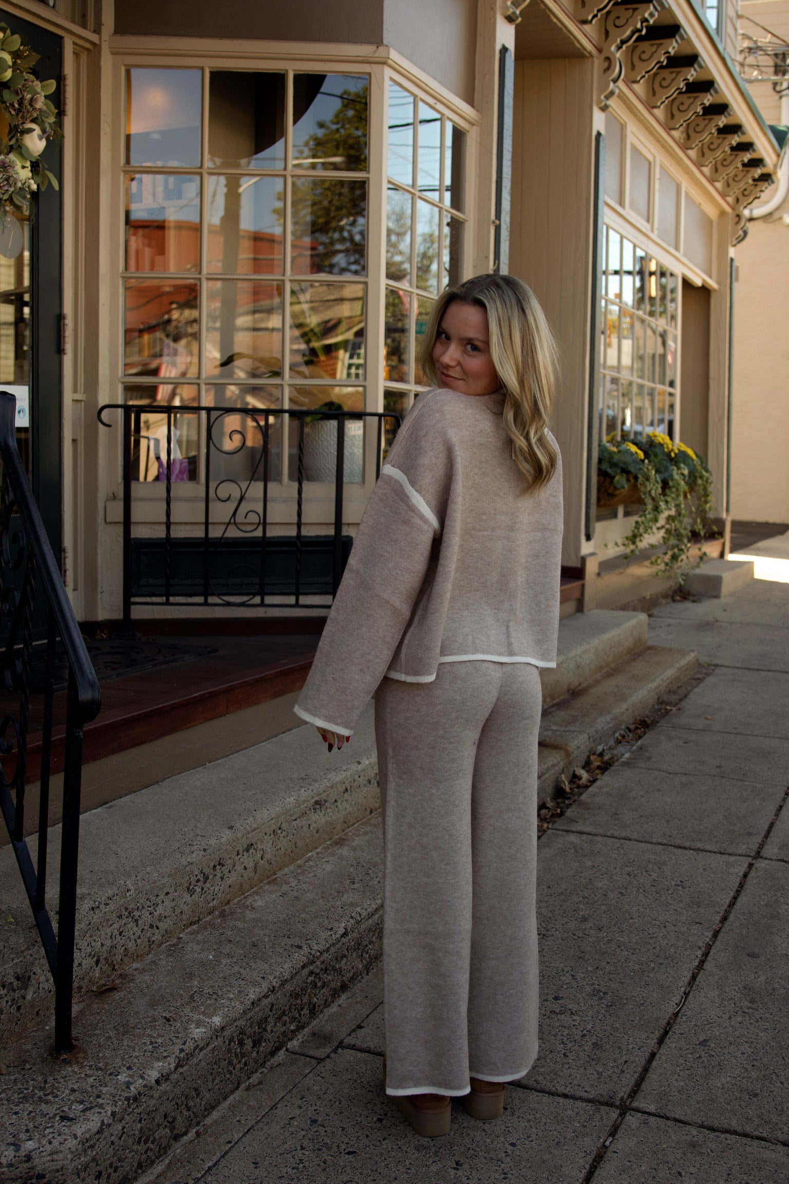 Mocha Latte Sweater Set