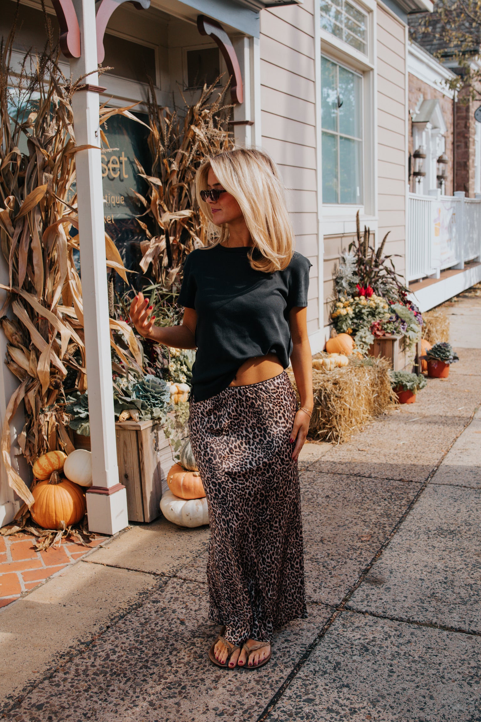 Cheetah Maxi Skirt | Vintage Havana