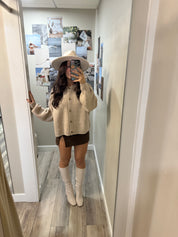 Sparkles and Champagne Cardigan