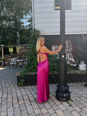 CHARA MAXI DRESS- MAGENTA
