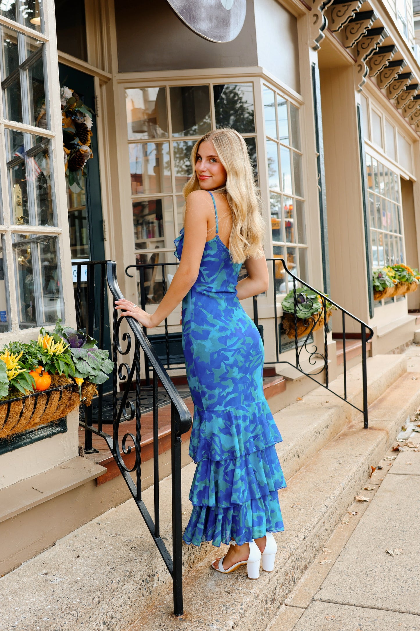 Leilani Maxi Green/Blue