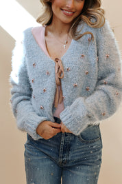 Twinkle Cardi Pearl Blue Combo