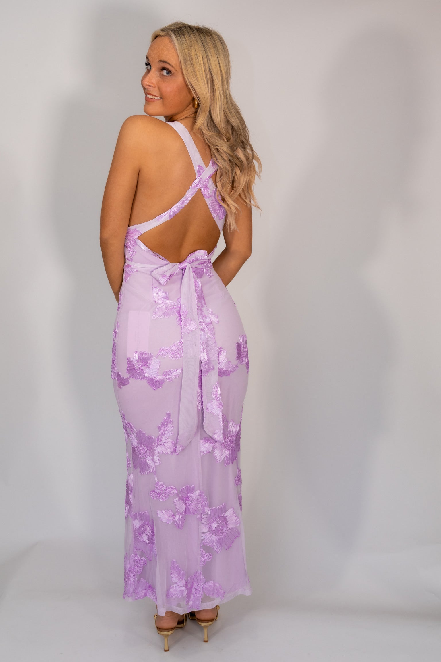 Aubrey Midi Lilac M