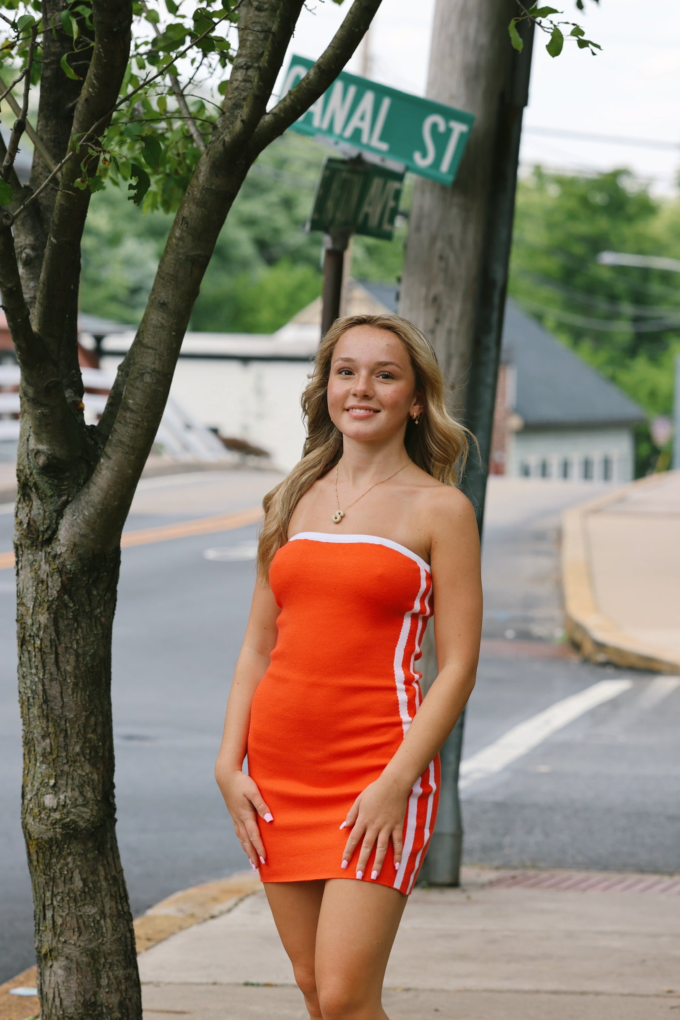 orange crush dress Orange Crush Infinity Dress