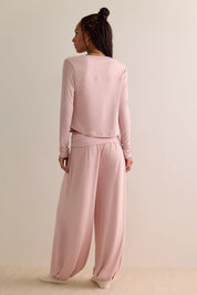 Dream State Jogger by Free People in Peach