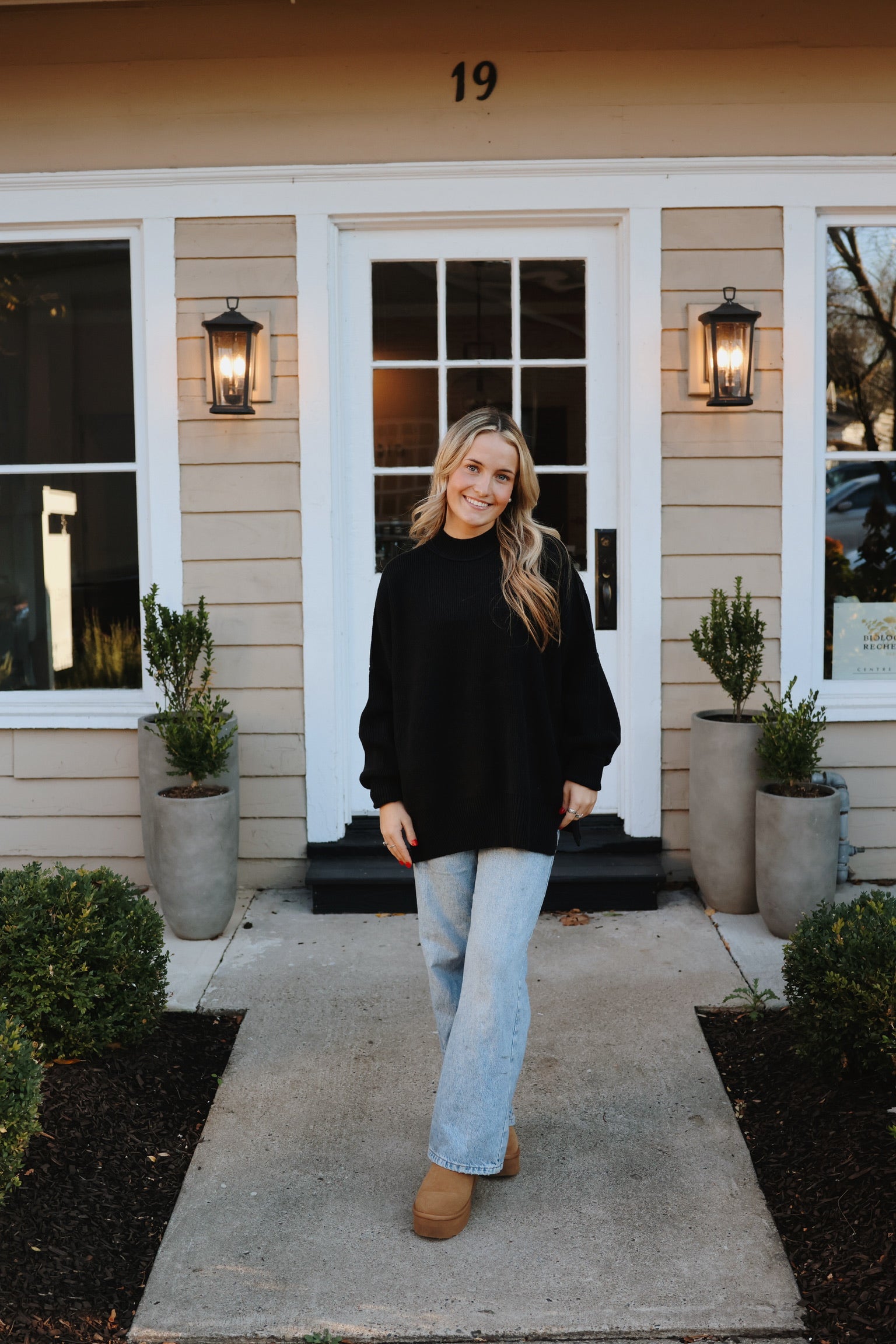 Easy Street Tunic Black