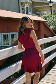 Verona Dress Forest Berry