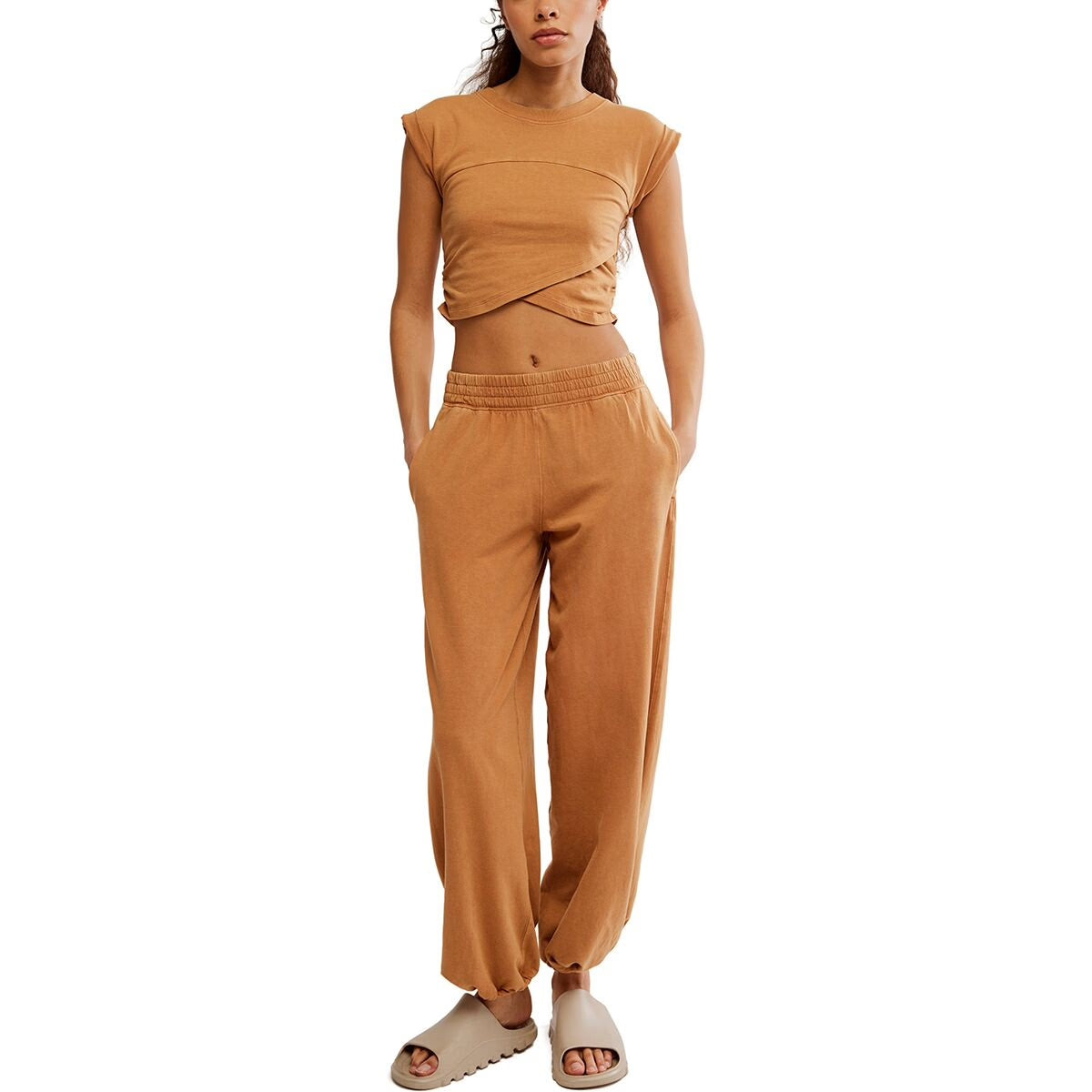 Hot Shot Crossover Set in Camel